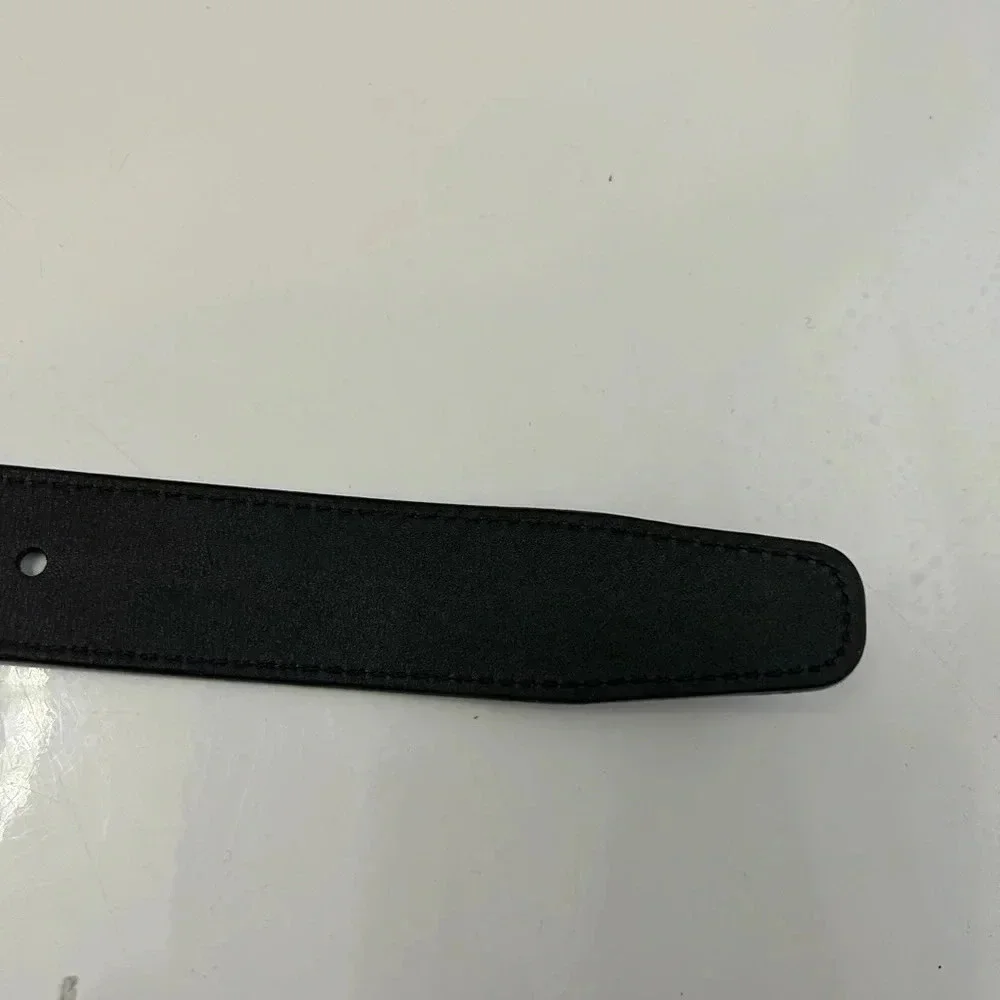 Authentic Louis Vuitton Saint-thur Seattle Belt Clothing Black Dark